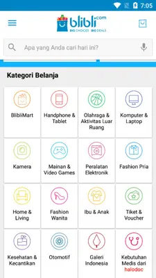 blibli.com android App screenshot 2